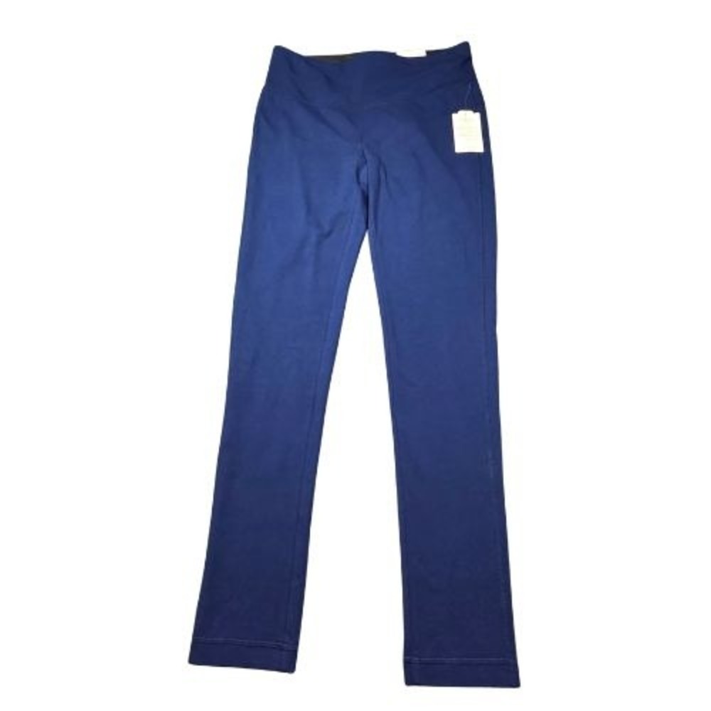 St Johns Bay Womens Blue Tummy Control High Waist Active Leggings Size S New - Picture 3 of 15